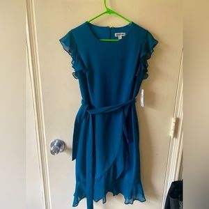 Shelby & palmer dress L peacock